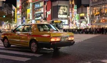 Taxi in Shibuya
