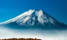 Mont Fuji winter 