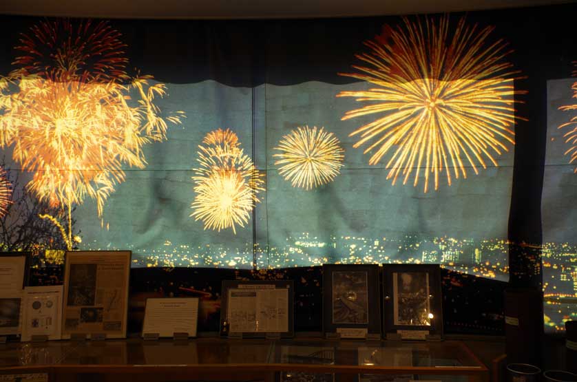 Fireworks Museum, Ryogoku, Sumida ward, Tokyo.