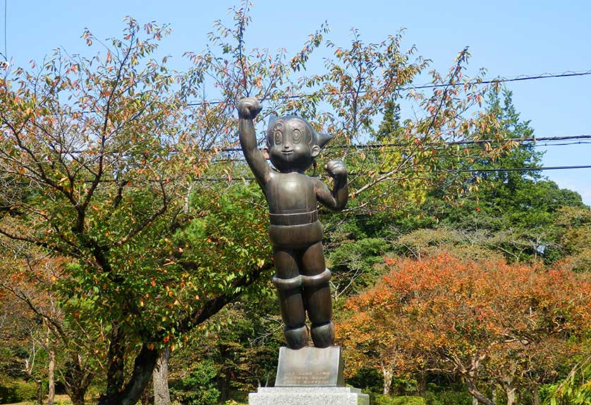 Astro Boy statue, Hanno, Saitama Prefecture.