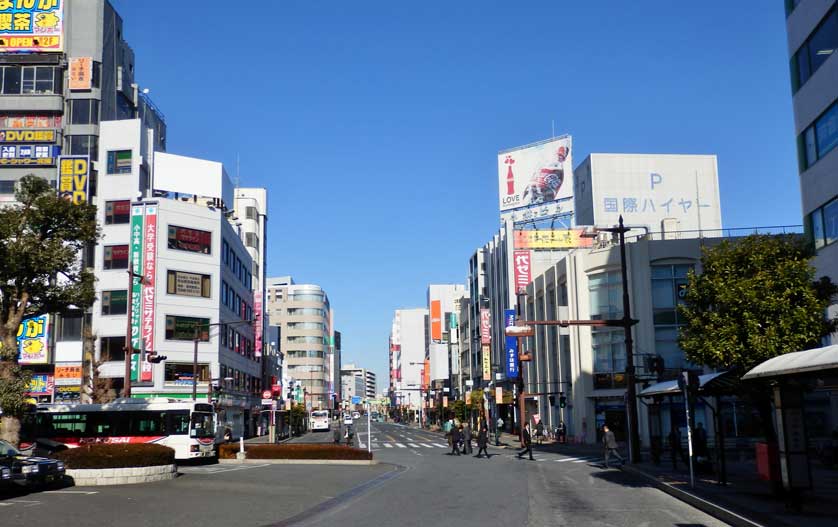 Downtown Kumagaya, Saitama Prefecture