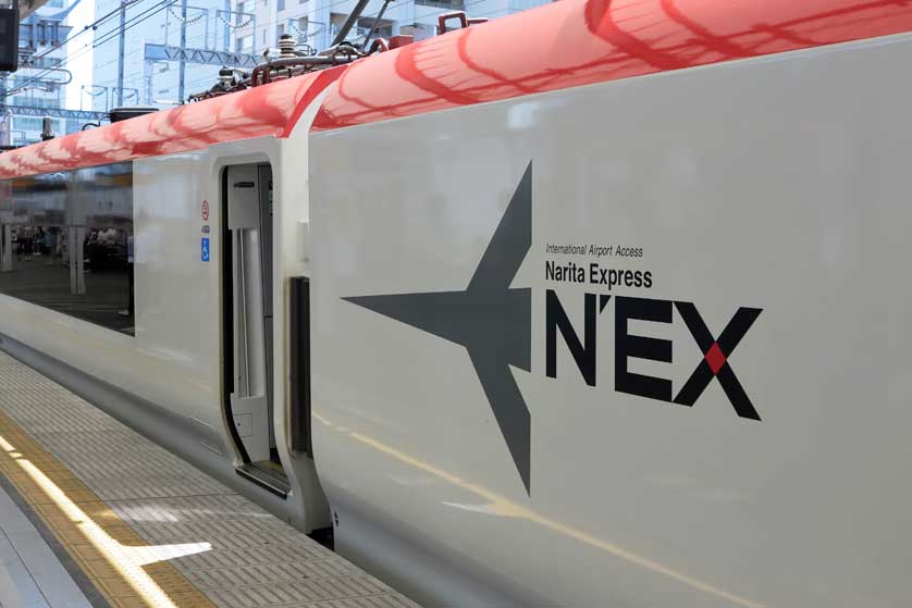 Narita Express, Tokyo, Japan.