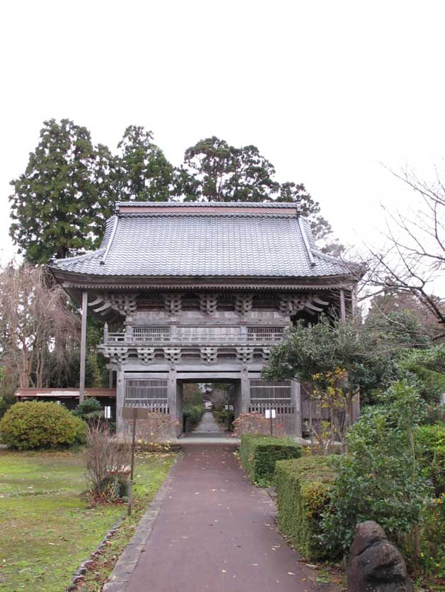 Konponji Temple, Sado, Niigata Prefecture.
