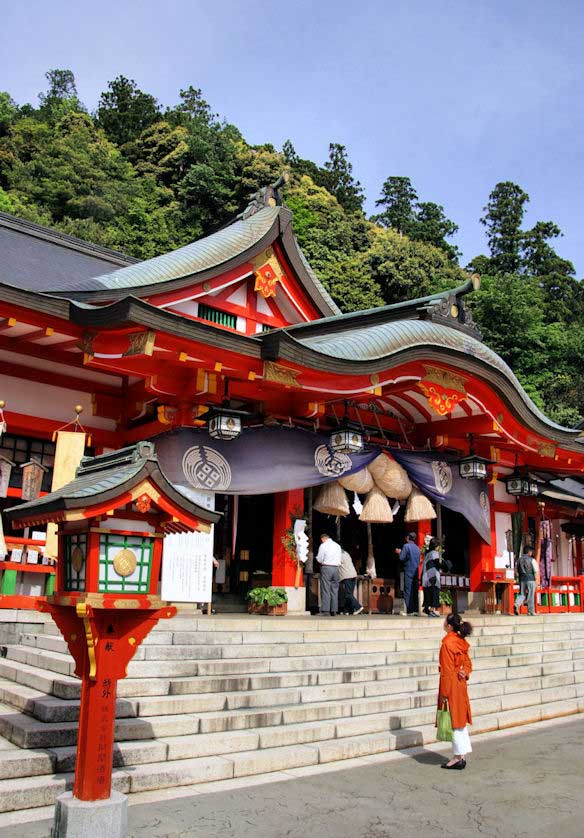 Taikodani Shrine, Tsuwano Shimane Prefecture.