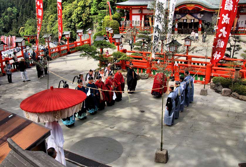Taikodani Inari Shrine, Tsuwano Shimane Prefecture.