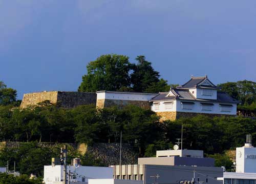 Tsuyama Castle, Okayama Prefecture, Japan.