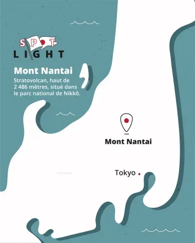 Carte du Mont Nantai