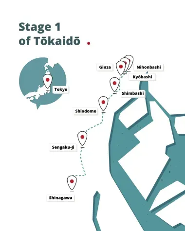 Stage 1 of Tokaido