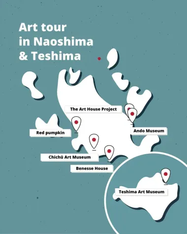 Art tour in Naoshima & Teshima