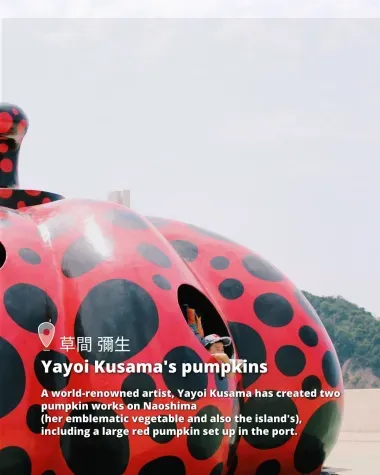 Yayoi Kusama's pumpkins