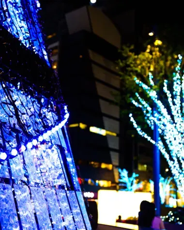 Illuminations de Noël à Hibiya 