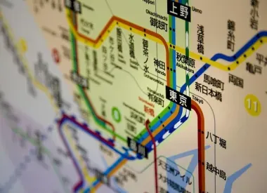 Les cartes du réseau de métro vont proposer une version en anglais, sans les caractères japonais
