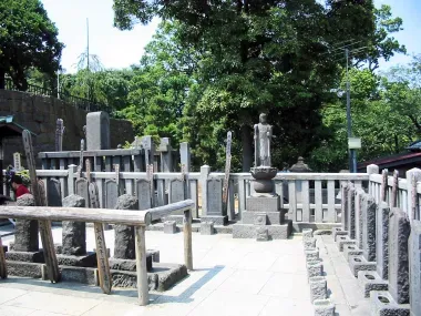 Sengakuji, les tombes des 47 ronin