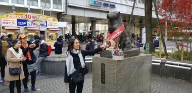 Hachiko à Shibuya