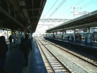 Quais de la gare d'Okachimachi