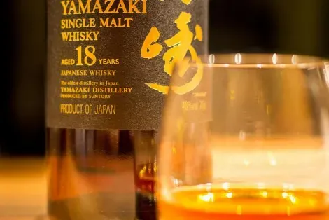 Yamazaki single malt whisky by Suntory