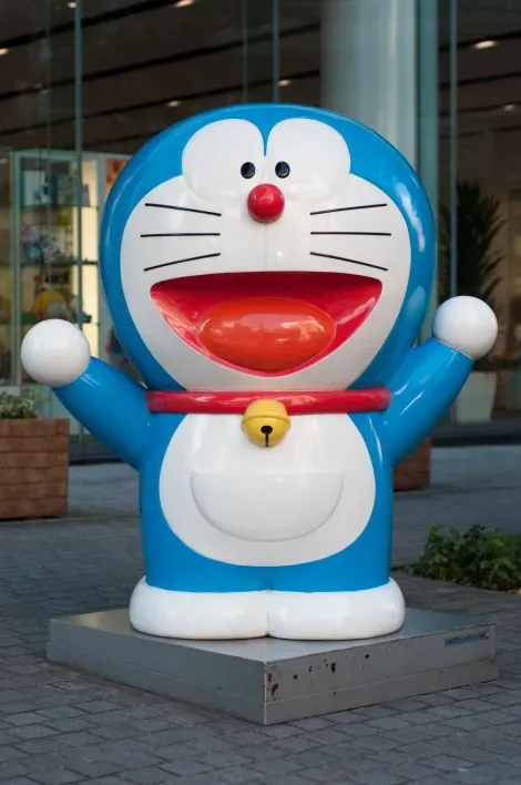 Al gato robot Doraemon le encantan los dorayaki.