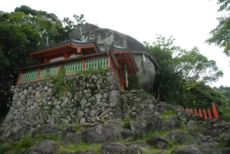 The gods' stone of Kamikura Jinja