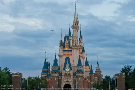 Le chateau du parc Disneyland