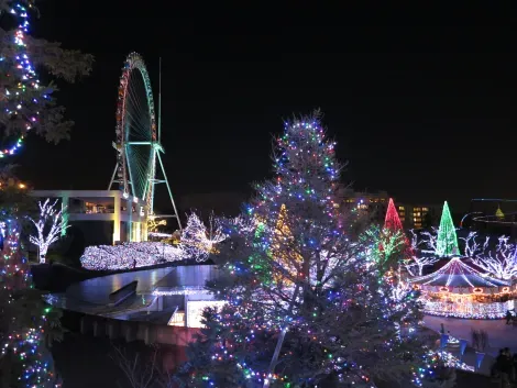 Illuminations de Noël à Yomiuriland