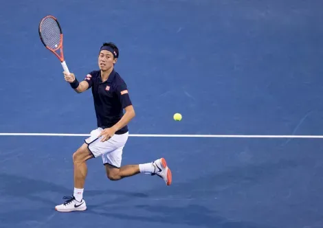 Le champion de tennis Kei Nishikori
