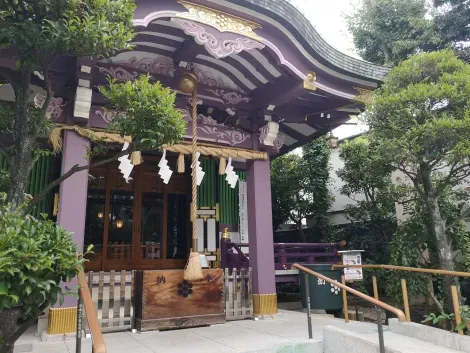 Le sanctuaire violet des onigiri