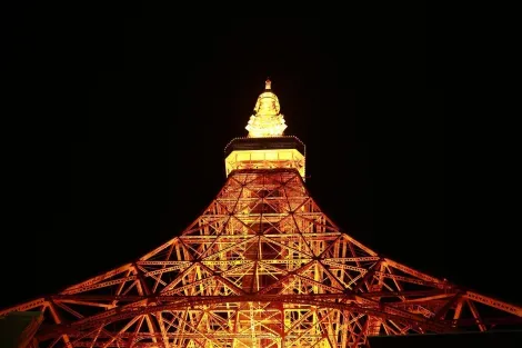 La Tokyo Tower de nuit