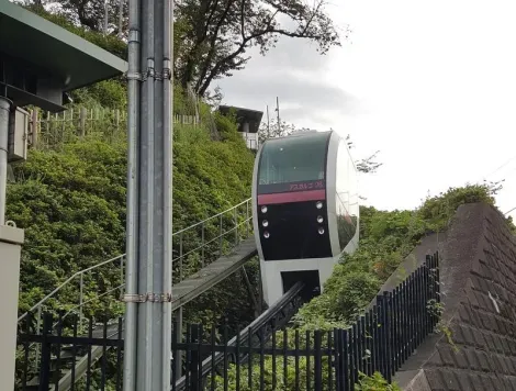 Le monorail du parc Asukayama