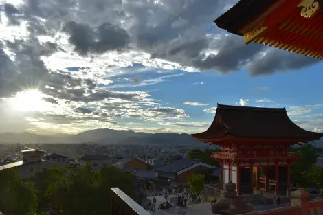 Vistas de Kioto desde Kiyomizu-dera
