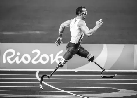 Coureur au Jeux Paralympiques de Rio 2016 