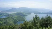 Vue sur les lacs Mikata