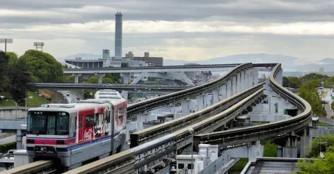 Osaka Monorail Train