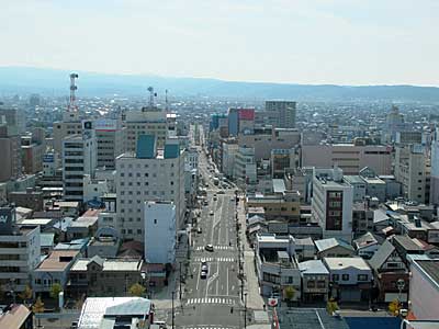 Aomori city from ASPAM.
