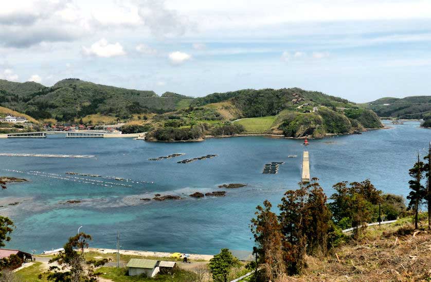 View from Chibunosato, the hotel on Chiburijima, Oki Islands.