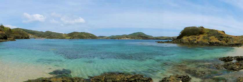 The clear waters of Chiburijima, Oki Islands.