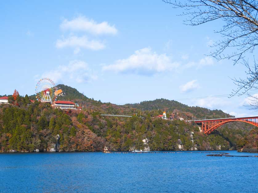 View of Ena Gorge, Gifu Prefecture.