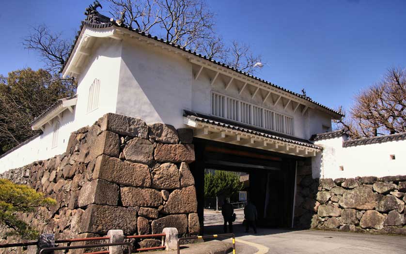 Funai Castle, Oita, Japan.