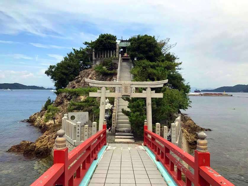 Seaside shrine, Bozejima, Japan.