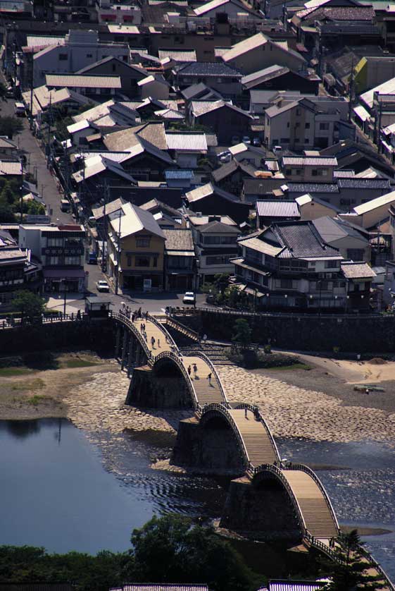 Kintai Bridge and Iwakuni Castle, Yamaguchi prefecture.