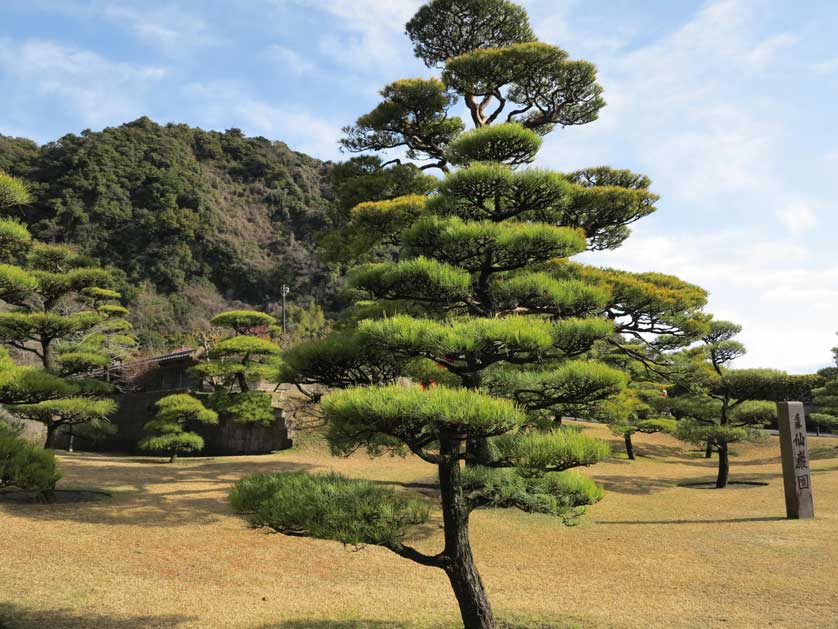 Senganen Gardens, Kagoshima, Kyushu, Japan.