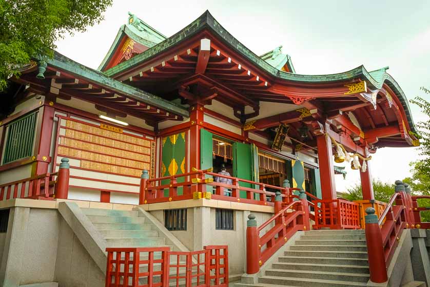 Main Building, Kameido Tenjin Shrine, Tokyo..