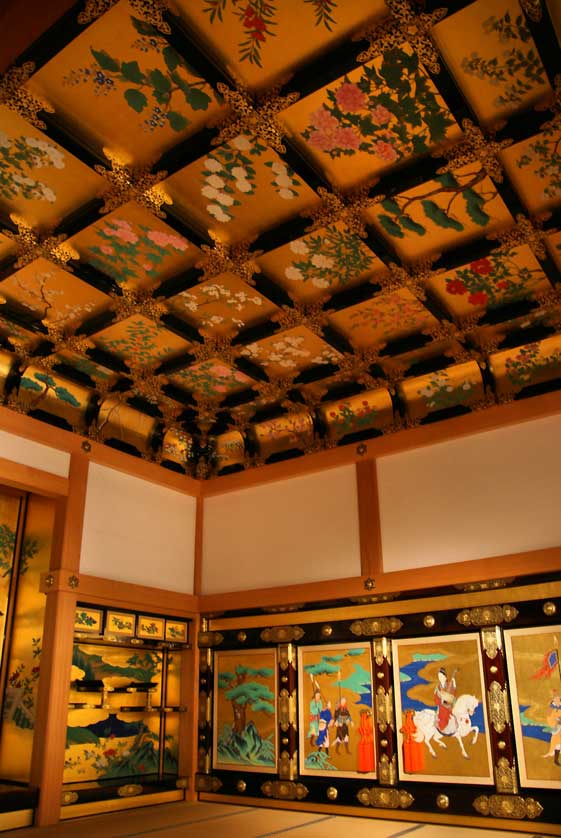 Kumamoto Castle Palace interior, Kyushu.