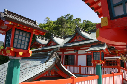Takahashi Inari Jinja, Kumamoto, Kyushu.