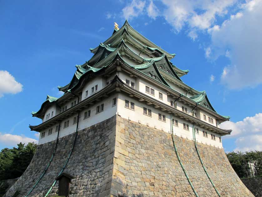 Nagoya Castle walls.