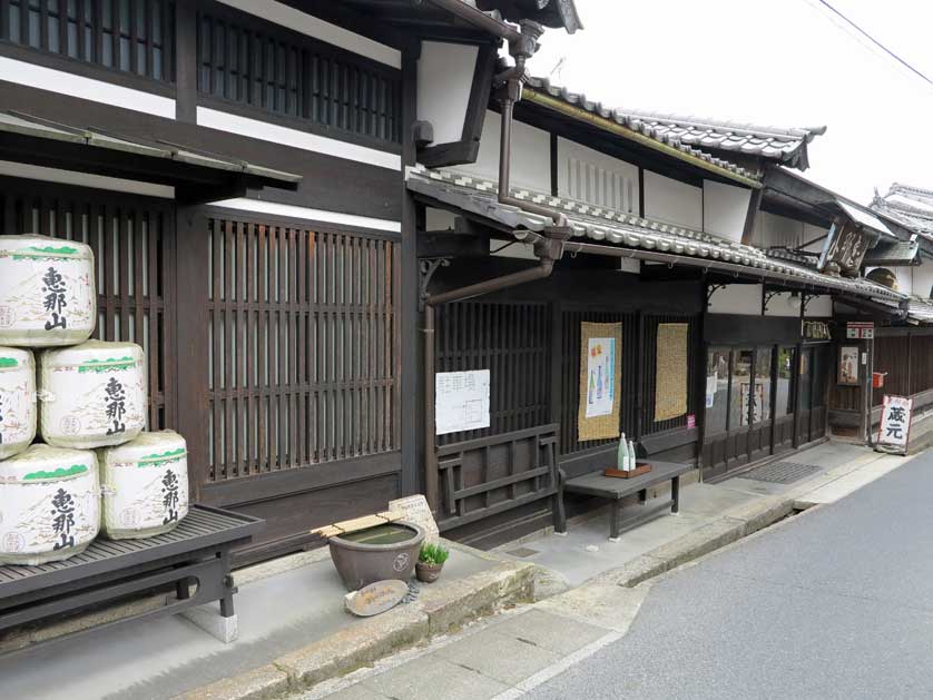 Natsugawa Edo-period restored buildings, Gifu.
