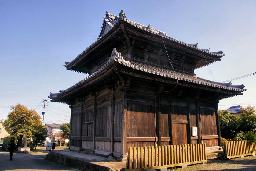 The Dainichi Hall at Kongo Hokaiji Temple on the Oita City Historical Walk.