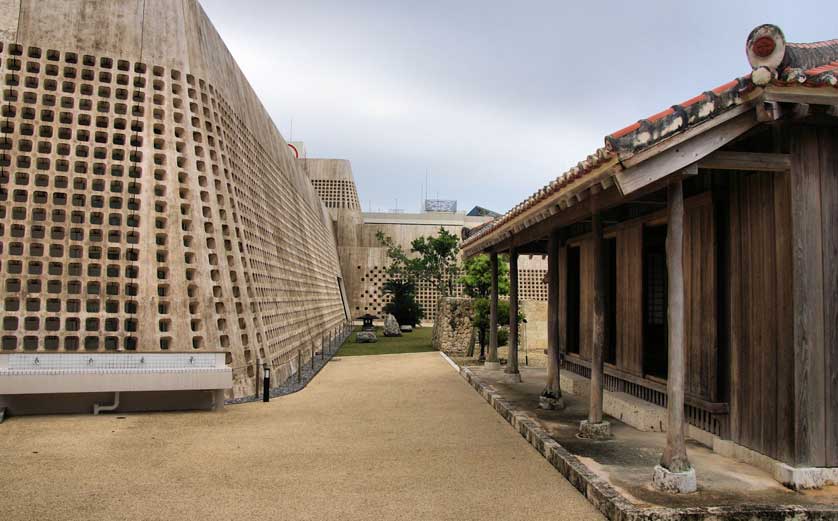 Okinawa Prefecture Museum and Art Museum, Okinawa, Japan.