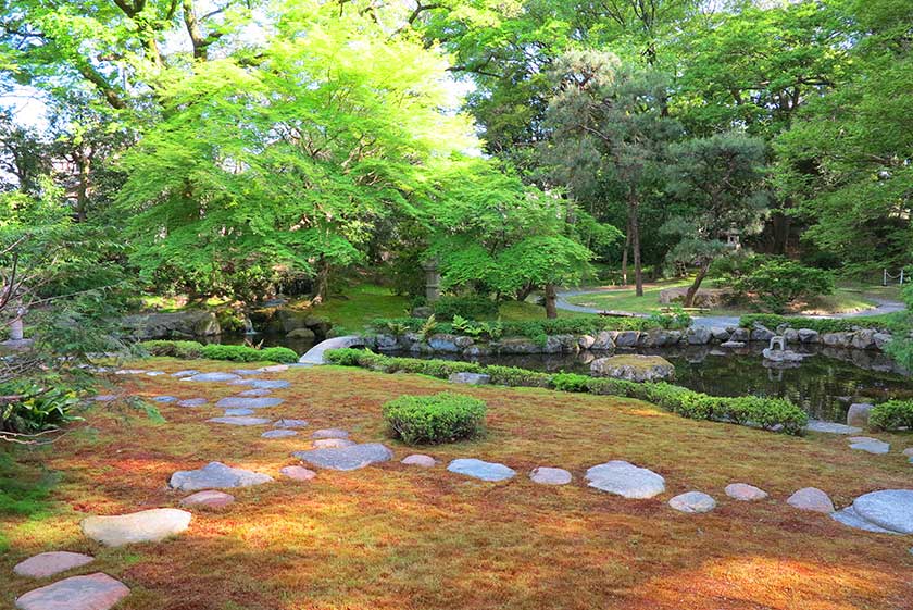 Old Mitsui Family Shimogamo Villa, Kyoto, Japan.