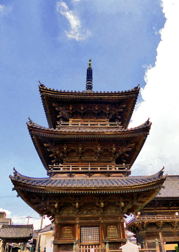 Saidaijikannon-in Temple, Okayama.