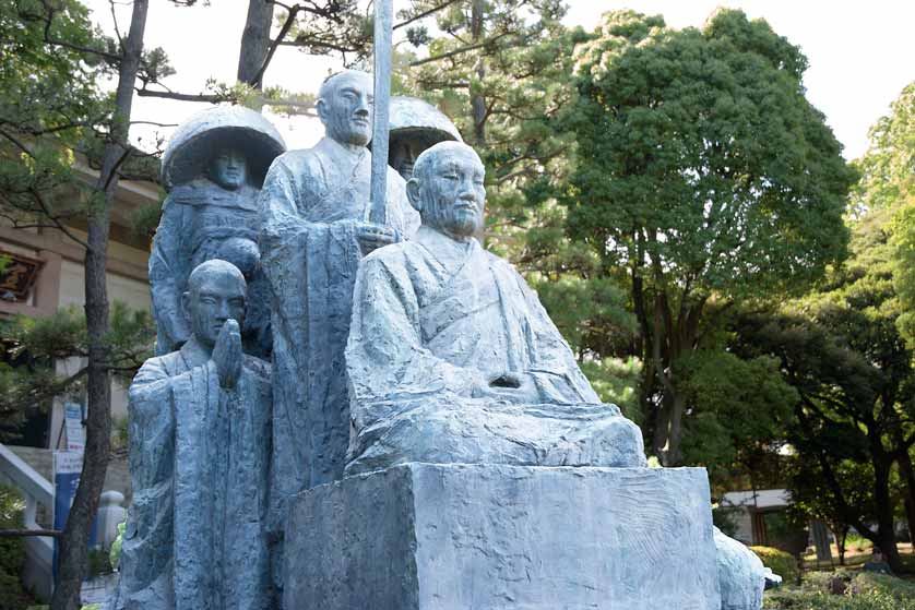 Zen Buddhist statue, Sojiji Temple, Tsurumi ward, Yokohama..